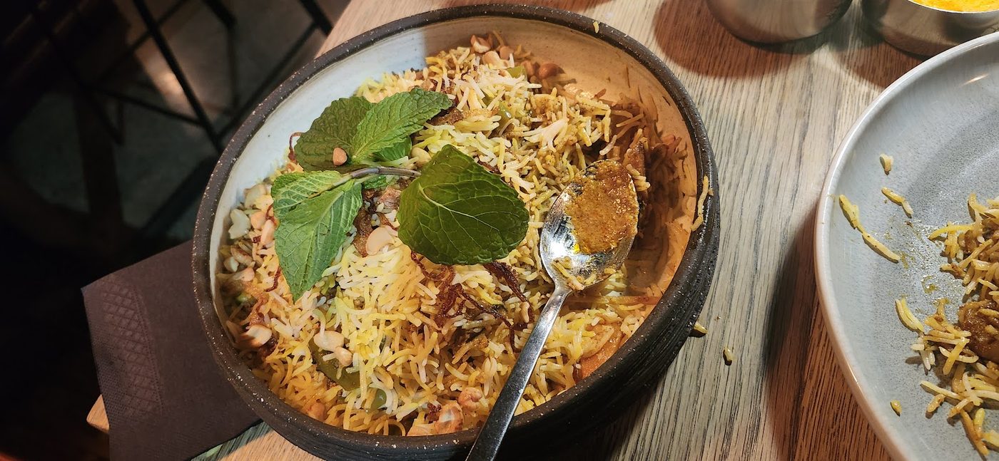 A real photo from the restaurant